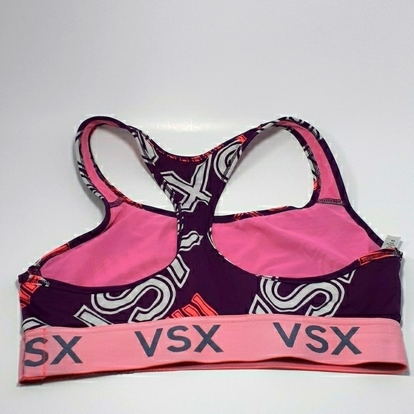 Victoria's Secret The Player Racerback Sports Bra Size M - Picture 2 of 5